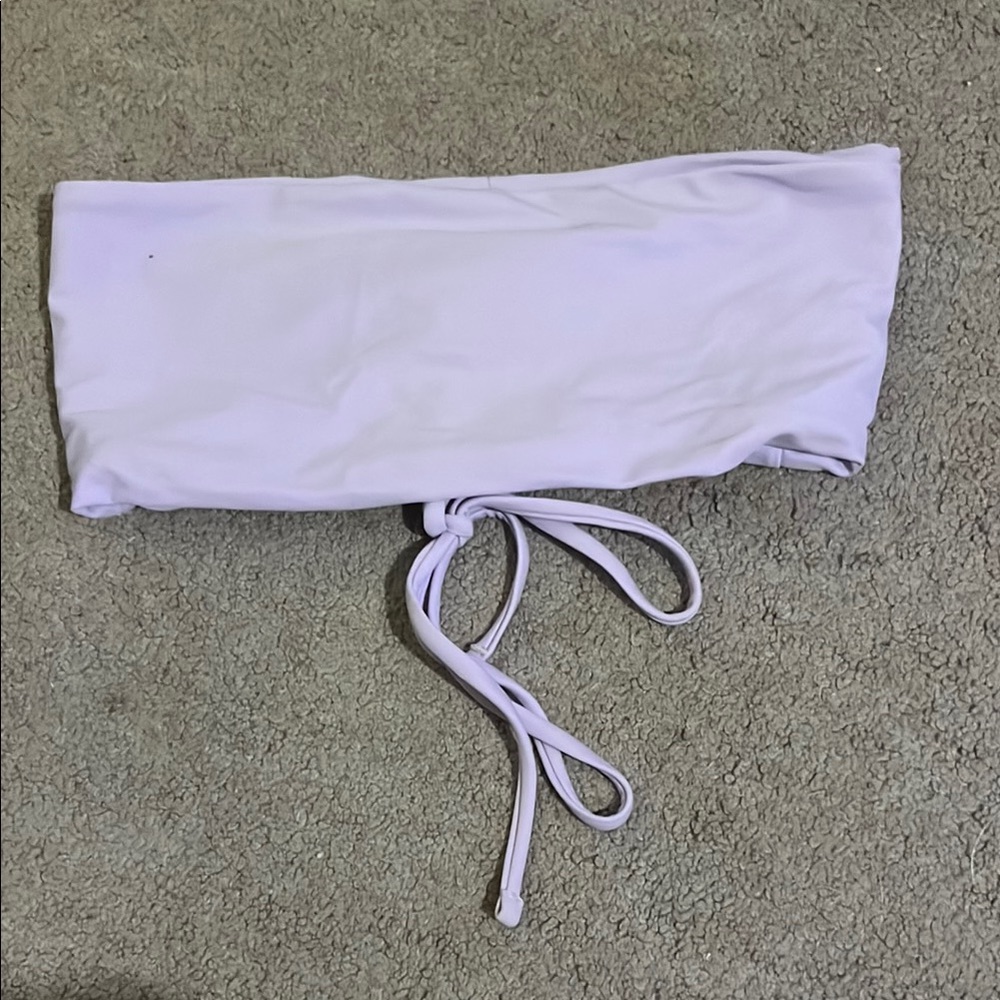 Light Purple Strapless Bikini Top
